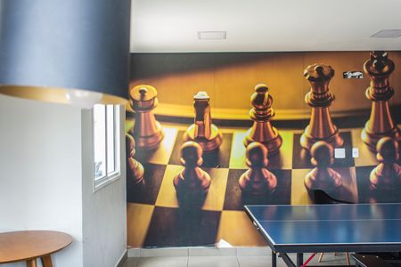 Apartamento para alugar com 46m², 1 quarto e 1 vagaSala de Jogos
