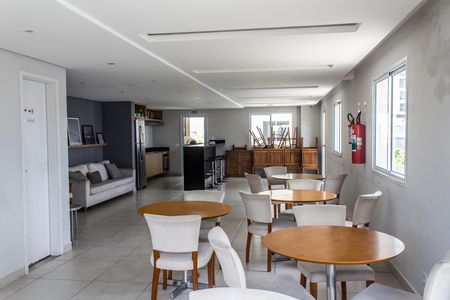 Apartamento para alugar com 46m², 1 quarto e 1 vagaÁrea comum - Salão de festas