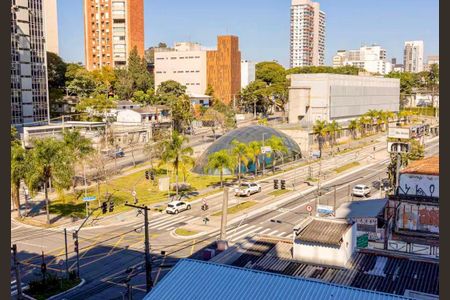 Vista do studio de kitnet/studio para alugar com 1 quarto, 26m² em Santo Amaro, São Paulo