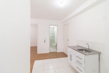 Apartamento para alugar com 36m², 2 quartos e 1 vagaCozinha e Área de Serviço