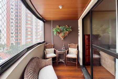 Sacada  de apartamento à venda com 3 quartos, 106m² em Jardim do Mar, São Bernardo do Campo