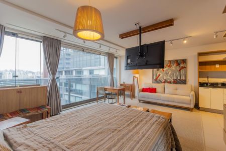 Kitnet/Studio de kitnet/studio para alugar com 1 quarto, 40m² em Pinheiros, São Paulo