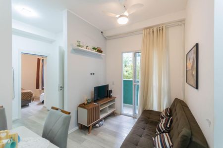 Sala de apartamento para alugar com 1 quarto, 43m² em Santo Cristo, Rio de Janeiro