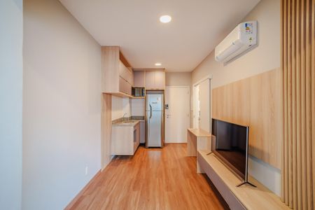 Studio para alugar com 32m², 1 quarto e 1 vagaSala