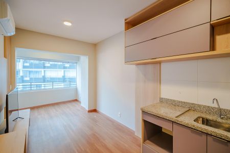 Studio para alugar com 32m², 1 quarto e 1 vaga  Cozinha