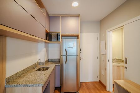 Studio para alugar com 32m², 1 quarto e 1 vaga  Cozinha