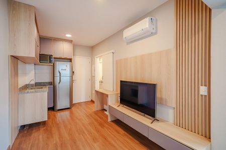 Studio para alugar com 32m², 1 quarto e 1 vagaSala