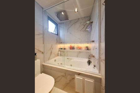 Banheiro suíte de apartamento à venda com 1 quarto, 60m² em Santana, São Paulo
