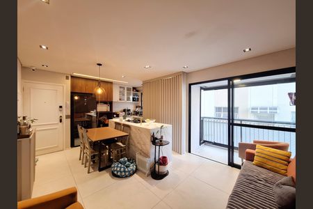 Sala de apartamento à venda com 1 quarto, 60m² em Santana, São Paulo