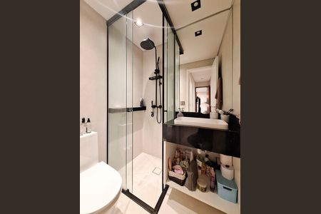 Banheiro de apartamento à venda com 1 quarto, 60m² em Santana, São Paulo