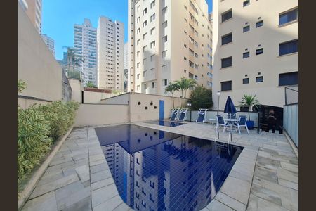 Área comum - Piscina de apartamento à venda com 1 quarto, 60m² em Santana, São Paulo