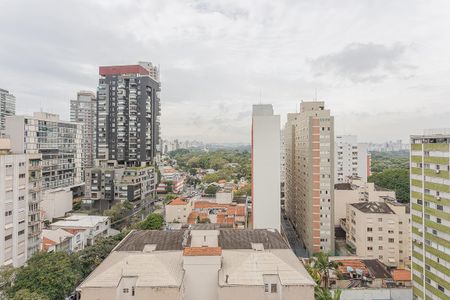 Vista da Varanda de apartamento para alugar com 1 quarto, 110m² em Pinheiros, São Paulo
