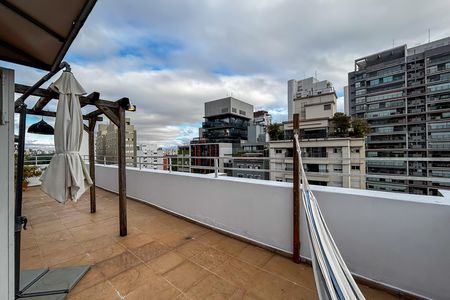 Apartamento para alugar com 110m², 1 quarto e sem vaga Apartamento para alugar com 110m², 1 quarto e sem vagaVaranda da sala