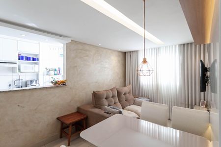 Sala de apartamento à venda com 2 quartos, 45m² em Castelo, Belo Horizonte
