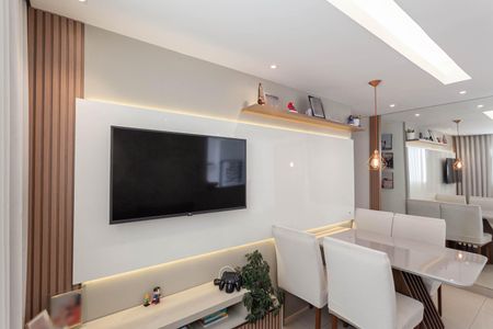 Sala de apartamento à venda com 2 quartos, 45m² em Castelo, Belo Horizonte