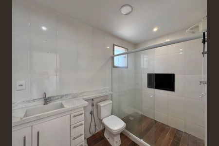 Suíte 2 - Banheiro de casa de condomínio para alugar com 4 quartos, 300m² em Ilha de Guaratiba, Rio de Janeiro
