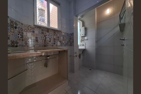 Cozinha e Área de Serviço  de apartamento para alugar com 1 quarto, 38m² em Glória, Rio de Janeiro