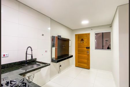 Cozinha  de apartamento para alugar com 2 quartos, 36m² em Vila Guilhermina, São Paulo