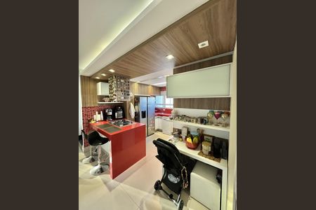 Cozinha de apartamento à venda com 4 quartos, 171m² em Centro, São Bernardo do Campo
