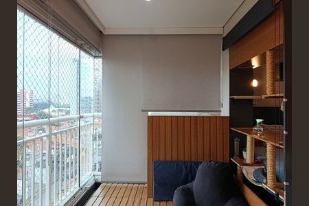 Varanda de kitnet/studio para alugar com 1 quarto, 37m² em Pinheiros, São Paulo