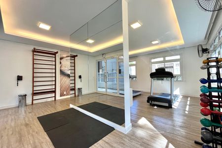 Apartamento à venda com 35m², 1 quarto e 1 vaga Apartamento à venda com 35m², 1 quarto e 1 vagaÁrea comum - Academia