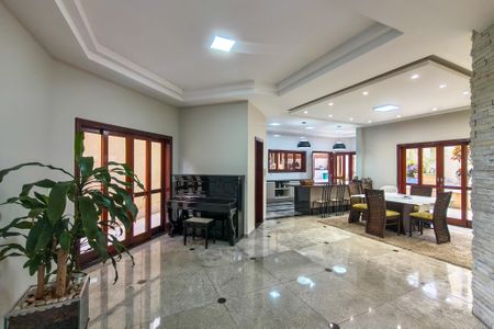 Sala de casa para alugar com 4 quartos, 300m² em Canto do Forte, Praia Grande