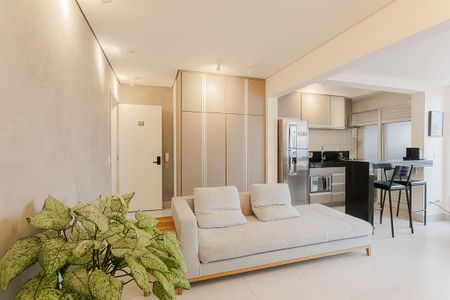Sala de apartamento para alugar com 2 quartos, 70m² em Pinheiros, São Paulo