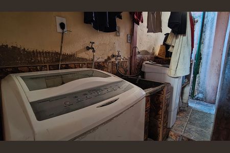 Área de serviço de casa para alugar com 1 quarto, 49m² em Vila Carbone, São Paulo