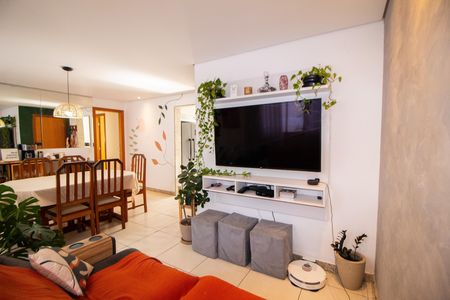 Sala de apartamento para alugar com 3 quartos, 120m² em Jardim America, Belo Horizonte