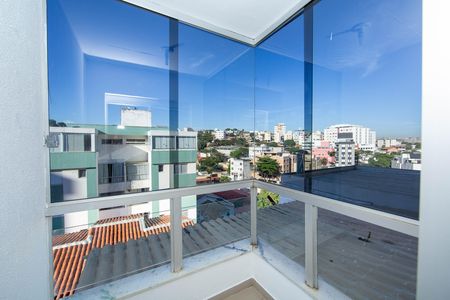 VARANDA de apartamento à venda com 3 quartos, 78m² em Salgado Filho, Belo Horizonte
