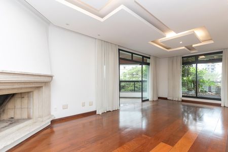 Sala de apartamento para alugar com 3 quartos, 245m² em Brooklin, São Paulo
