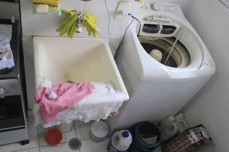 Apartamento à venda com 50m², 2 quartos e 1 vagaCozinha com lavanderia 