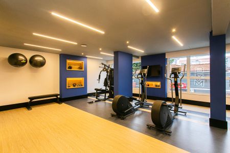 Área comum - Academia de kitnet/studio à venda com 1 quarto, 36m² em Vila Azevedo, São Paulo