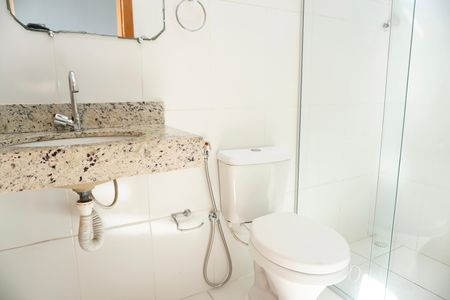 Apartamento para alugar com 50m², 2 quartos e 1 vaga Apartamento para alugar com 50m², 2 quartos e 1 vagaBanheiro da Suíte
