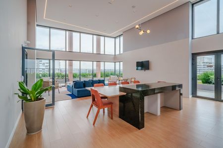 Studio para alugar com 28m², 1 quarto e sem vaga Studio para alugar com 28m², 1 quarto e sem vagaÁrea comum - Salão de festas