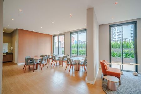 Studio para alugar com 28m², 1 quarto e sem vaga Studio para alugar com 28m², 1 quarto e sem vagaÁrea comum - Salão de festas
