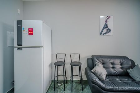Studio para alugar com 28m², 1 quarto e sem vaga Studio para alugar com 28m², 1 quarto e sem vagaCozinha