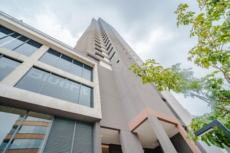 Studio para alugar com 28m², 1 quarto e sem vaga Studio para alugar com 28m², 1 quarto e sem vagaFachada