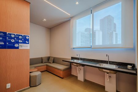 Studio para alugar com 28m², 1 quarto e sem vaga Studio para alugar com 28m², 1 quarto e sem vagaÁrea comum - Lavanderia