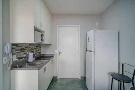 Studio para alugar com 28m², 1 quarto e sem vaga Studio para alugar com 28m², 1 quarto e sem vagaCozinha