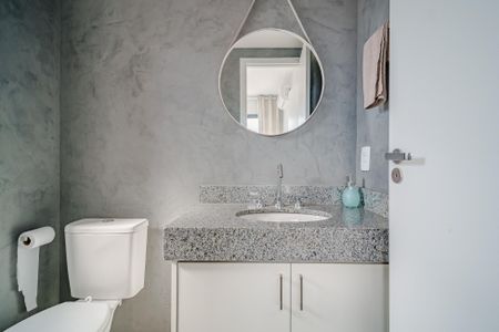 Studio para alugar com 28m², 1 quarto e sem vaga Studio para alugar com 28m², 1 quarto e sem vagaBanheiro