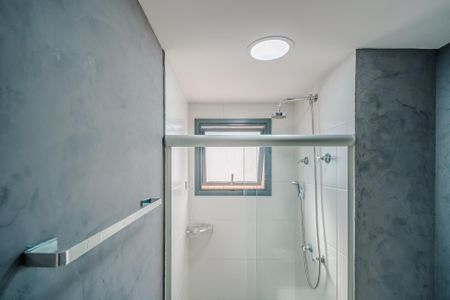Studio para alugar com 28m², 1 quarto e sem vaga Studio para alugar com 28m², 1 quarto e sem vagaBanheiro