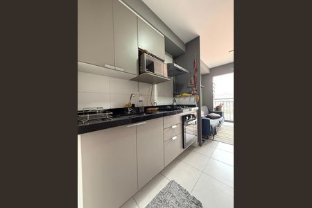 Cozinha de kitnet/studio à venda com 1 quarto, 28m² em Jardim da Gloria, São Paulo