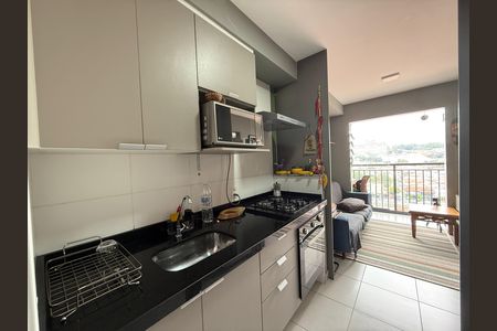 Cozinha de kitnet/studio à venda com 1 quarto, 28m² em Jardim da Gloria, São Paulo
