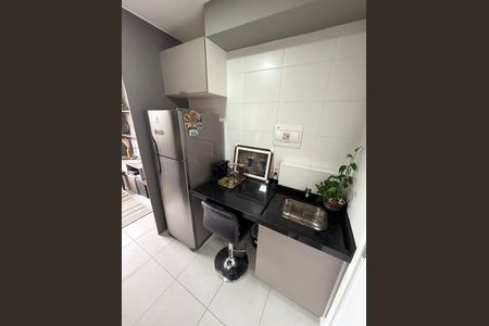 Cozinha de kitnet/studio à venda com 1 quarto, 28m² em Jardim da Gloria, São Paulo