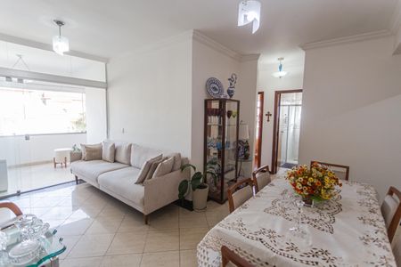 Sala de apartamento à venda com 3 quartos, 82m² em Palmares, Belo Horizonte