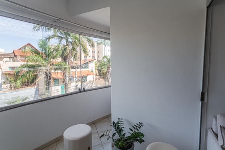 Varanda da Sala de apartamento à venda com 3 quartos, 82m² em Palmares, Belo Horizonte