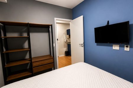Dormitório de apartamento para alugar com 1 quarto, 25m² em Bela Vista, São Paulo