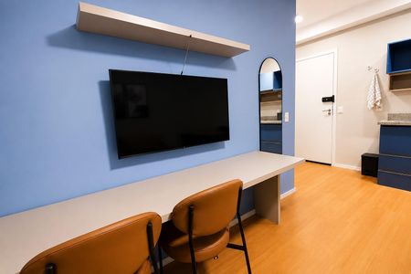 Sala de apartamento para alugar com 1 quarto, 25m² em Bela Vista, São Paulo