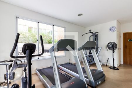Área comum - Academia de apartamento para alugar com 3 quartos, 140m² em Itaim Bibi, São Paulo